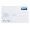Billede af Blanke hvide plastkort HID™ 1586 LGGMN ISOPROX II RFID Proximity. 70102192