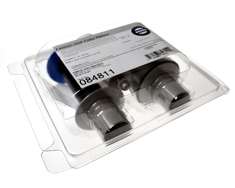 Billede af HID Fargo 84811 HDP8500 4-farve farvebånd (YMCK) - 500 print. Fargo 84811. FARGO84811